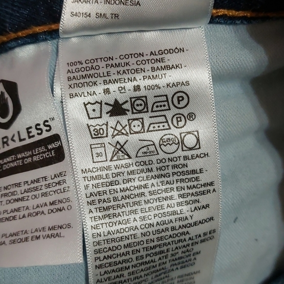 Levi's 550 Men's Tapered Leg Blue Jeans Size 44x30 44W 30L - Picture 10 of 11